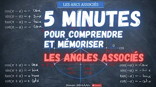 Les angles associés en 5 MINUTES - Lignes Trigonométriques.