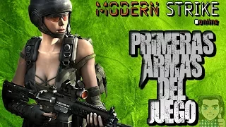 Modern Strike Online | Cambio De Armas Por Cada Muerte Con Las Primeras Armas!!