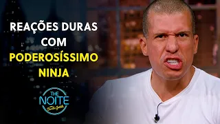 Reações Duras com Poderossímo Ninja | The Noite (07/04/23)