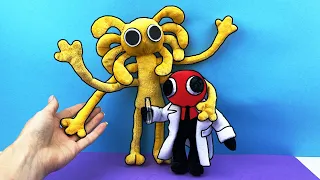 Радужные друзья Красный и Желтый - Новые Игрушки своими руками по игре Роблокс | Ухтышка