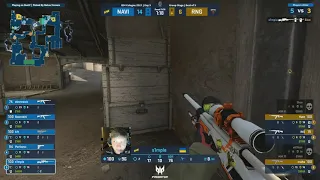 Simple takes the ACE - Navi Vs Renegades - IEM Cologne 2021