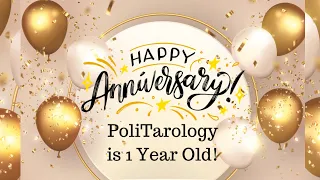 🥳 It's POLITAROLOGY’s first anniversary!