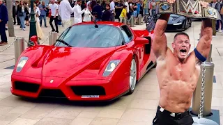 BILLIONAIRES Luxury Supercars in Monaco GMK Driving ENZO |  JOHN CENA SPOTTED