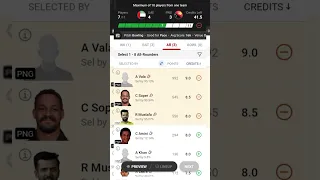 UAE 🇦🇪 vs PNG 🇵🇬 5th Odi II Fantasy Prediction II ICC Cricket World Cup #shorts #viral #cricket