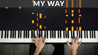 MY WAY - FRANK SINATRA | Tutorial of my Piano Version