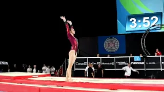 Nina Derwael - Vault, Belgium - Official Podium Training - 2017 World Championships