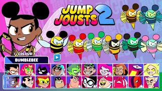 Teen Titans Go: Jump Jousts 2 - Bumblebee All Colours (CN Games)