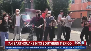 Powerful Earthquake Rocks Southern Mexico
