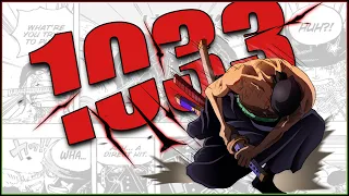 ZORO IS ON A DIFFERENT LEVEL NOW - One Piece 1033 BREAKDOWN W/@Ohara-the-Fox