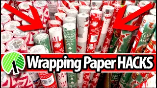 Use WRAPPING PAPER like never before!  MAGICAL Dollar Tree Christmas DIYs! 2023