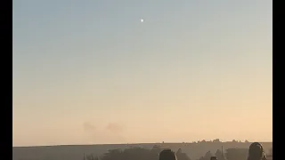 iPhone video of Firefly Aerospace Alpha rocket first launch (missing beginning and final explosion)