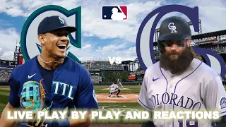 Seattle Mariners vs Colorado Rockies Live Play-By-Play & Reactions