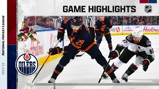 Coyotes @ Oilers 12/7 | NHL Highlights 2022