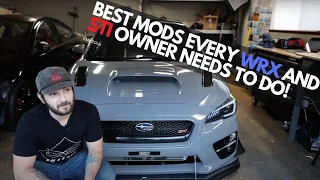 First 5 Mods Every WRX or STI Owner Should Do