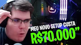 Novo SETUP e PC GAMER da NASA do CASIMIRO (CASIMITO) 2022 de R$ 70mil