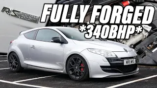 This 340BHP *FULLY FORGED* Megane RS250 Cup is MEGA FUN!