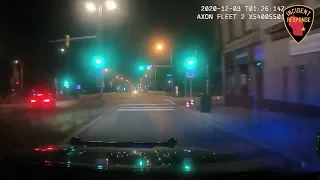 Dash Cam: Milwaukee Police Pursuit Crash on December 2, 2020