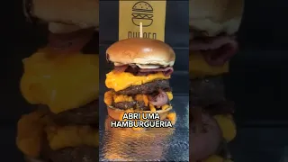 Como Abri uma hamburgueria em casa!