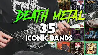 35 Legendary DEATH METAL Bands