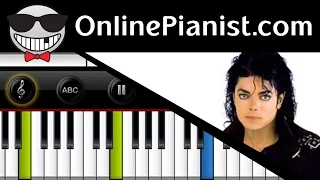 Michael Jackson - The Lady In My Life (Thriller Album) Piano Tutorial & Sheets Easy