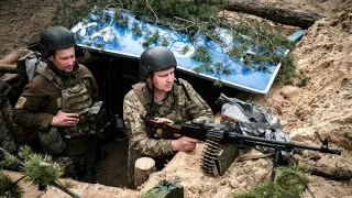 Auf Patrouille mit ukrainischen Soldaten in Donezk