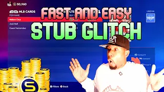 *NEW* Insane Stub Glitch- MLB THE SHOW 22 Fast and EASY STUB METHOD(GLITCH)