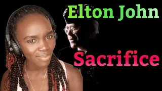 African Girl First Hearing Elton John - Sacrifice | REACTION