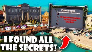 I Found ALL the Secrets in the NEW Fortnite Creative Hub!