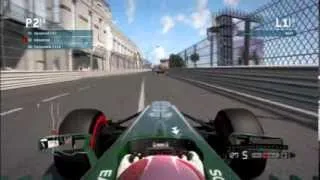 F1 2013 MONACO MADNESS - Online Sprint Race #8 Gameplay PS3