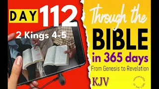 2024 - Day 112 Through the Bible in 365 Days."O Taste & See" Daily Spiritual Food -15 minutes a day.