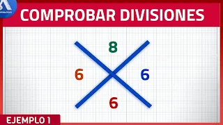 COMPROBACIÓN DE LA DIVISIÓN | Como Comprobar una División (Muy fácil)