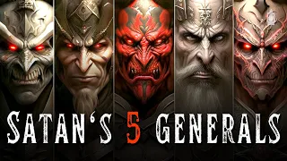 Satan's 5 Generals: The Demons Who Seek to Conquer the World!