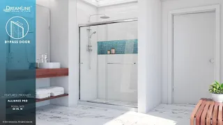 Alliance Pro Shower Door | Sliding Opening