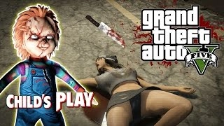 GTA 5 Mods - CHUCKY CHILDS PLAY MOD! (GTA 5 Mods Gameplay)