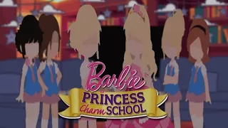 //Реакция "Барби" /gacha react "Barbie princess charm school"//1/1//