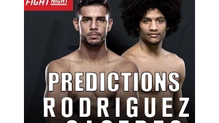 UFC Fight Night: Rodriguez vs. Caceres Predictions