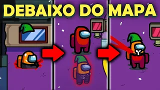 Impostor ATACA por DEBAIXO do CHÃO! (INVISÍVEL) - Among Us