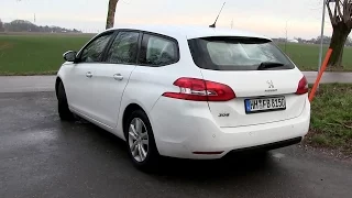 2016 Peugeot 308 SW 1.2 Puretech 130 (130 HP) Test Drive