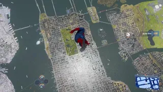 Dying from max height in Spider-man 2