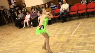 Хрустальная туфелька 2014. Королева Дарья. Джайв.