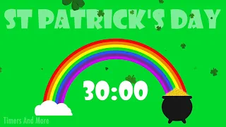 30 Minute Timer for St Patrick's Day