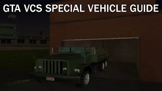 GTA VCS Special Vehicle Guide: BP/PP Barracks OL