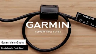 Garmin Support | Installing a Ferrite Bead on Garmin Marine Cables