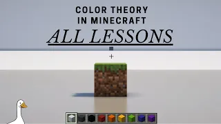 Color Theory In Minecraft: All Lessons (Correction in description)