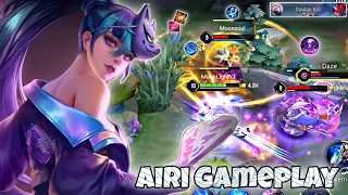 Airi DS Lane Pro Gameplay | Late Game Champ Carry | Arena of Valor | Liên Quân mobile