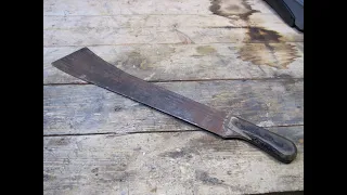 Martindale Machete Restoration