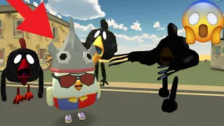 😱 NEW GAME IN  ROBLOX SURVIVED THE TALL CHICKEN KILLER CHICKEN GUN NEW UPDATE