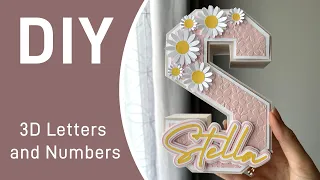 How to Make the 3D Letters with Cricut | Three Ways Where You Can Find the Templates | Full Tutorial