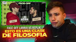 ¡ESTO ES INCREÍBLE! LOS AMO 😍😍😍 FACE OFF REPLIK VS LARRIX EN LA LIGA BAZOOKA