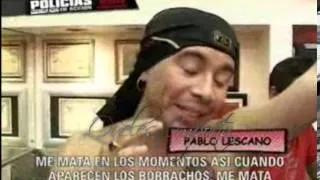 PABLITO LESCANO EN POLICIAS EN ACCIÓN 27/07/2008